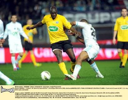 Zanke DIARRA -, Fußball, US Quevilly (Quevillaise) - Olympique Marseille (OM) xAnthonyBIBARDxFEPx 