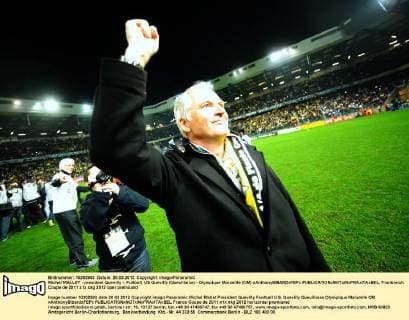 Michel MALLET - president Quevilly -, Fußball, US Quevilly (Quevillaise) - Olympique Marseille (OM) xAnthonyBIBARDxFEPx 