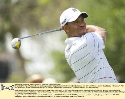 March 23, 2012: Tiger Woods on the 1st tee during second round golf action of the Arnold Palmer Invitational held at Arnold Palmer s Bay Hill Club & Lodge in Orlando, FL PGA Golf Herren 2012: Arnold Palmer Invitational MAR 23 - ZUMAcg2