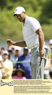 March 23, 2012: Tiger Woods reacts to sinking his birdie putt on the par 3 7th during second round golf action of the Arnold Palmer Invitational held at Arnold Palmer s Bay Hill Club & Lodge in Orlando, FL PGA Golf Herren 2012: Arnold Palmer Invitational MAR 23 - ZUMAcg2