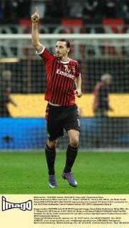 Zlatan Ibrahimovic Milan nach dem 1-1 - Milano, 24 3 2012 - Serie A 2011 2012 - AC Milan Vs AS Roma andreaxstaccioli