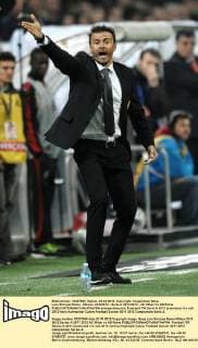 Luis Enrique Roma - Milano, 24 3 2012 - Serie A 2011 2012 - AC Milan Vs AS Roma andreaxstaccioli