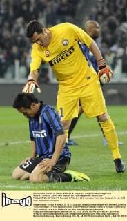 Serie A - Juventus Turin - Inter Mailand 2:0 - Yuto Nagatomo - Julio Cesar 