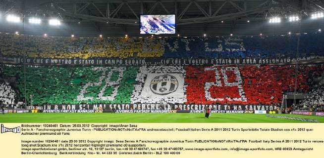 Serie A - Fanchoreographie Juventus Turin - andreaxstaccioli