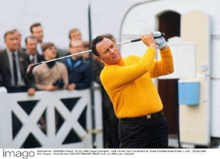 Golf - Ryder Cup Tournament at Royal Birkdale Great Britain v USA . 20 09 1969 Billy Casper - Great Britain 