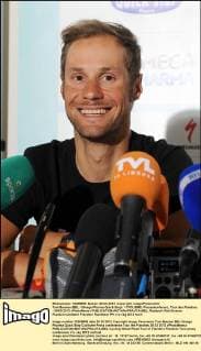 Tom Boonen (BEL Omega Pharma Quick Step) CYCLISME: Pressekonferenz, Tour des Flandres - 30 03 2012 xPhotoNewsx 