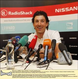 Fabian Cancellara (SUI Radioshack Nissan) CYCLISME: Pressekonferenz, Tour des Flandres - 30 03 2012 xPhotoNewsx 