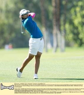 March 30, 2012 - Rancho Mirage, California, U.S - Yani Tseng of Taiwan drives the ball to the 9th hole during round 2 of Kraft Nabisco Championship held at Mission Hills Country Club in Rancho Mirage, California Kraft Nabisco Championship - Second Round - LPGA - ZUMAm30