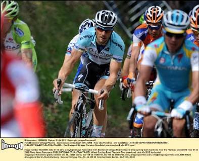 Tom Boonen of Omega Pharma - Quick Step cycling team CYCLISME : Tour des Flandres - UCI WorldTour - 01 04 2012 PHOTONEWS PANORAMIC 
