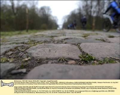 Illustration Boules d Herin Arenberg Travaux Paves - Paris - Roubaix 2012 - 05 04 2012 xPhotoNewsx 