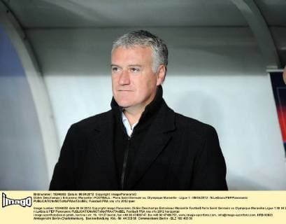 Didier Deschamps ( Entraineur Marseille ) FOOTBALL : Paris Saint Germain vs. Olympique Marseille - Ligue 1 - 08 04 2012 - N.LeGouic FEP Panoramic 