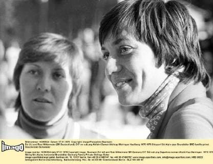 Evi (li.) und Rosi Mittermaier (BR Deutschland)