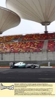 13.04.2012 - Free Practice 1, Nico Rosberg (GER) Mercedes AMG F1 W03 Chinese Grand Prix, Shanghai 2012 