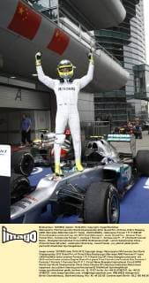 Motorsports: FIA Formula One World Championship 2012, Grand Prix of China, 8 Nico Rosberg (GER, Mercedes AMG Petronas F1 Team), xHOCHxZWEIx