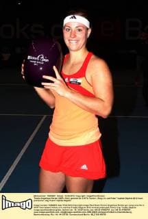 Tennis Angelique Kerber (GER Kiel), gewinnt Ihr 2.WTA Turnier.