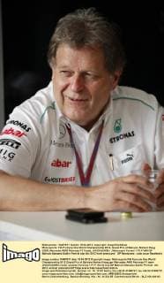 Motorsports: FIA Formula One World Championship 2012, Grand Prix of Bahrain, Norbert Haug (GER, Mercedes AMG Petronas F1 Team), xHOCHxZWEIx