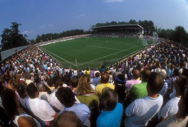 Südwest Stadion in Ludwigshafen, Heimspielstätte des SV Waldhof Mannheim