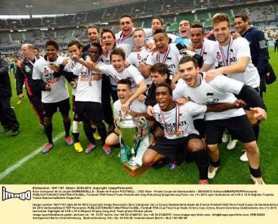 Nice Vainqueur de la coupe GAMBARDELLA - Stade de France FOOTBALL : OGC Nice - Finale Coupe de Gambardella - 28 04 2012 AnthonyBIBARD FEP Panoramic 