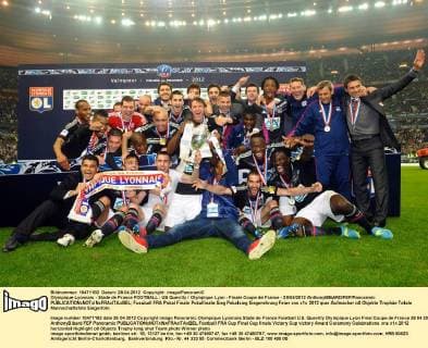 Olympique Lyonnais - Stade de France FOOTBALL : US Quevilly Olympique Lyon - Finale Coupe de France - 28 04 2012 AnthonyBIBARD FEP Panoramic 