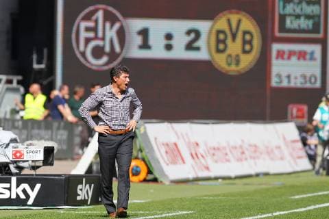 Trainer Krassimir Balakov (1. FC Kaiserslautern) 1. FC Kaiserslautern - Borussia Dortmund, 1. Fussballbundesliga 2011 2012,