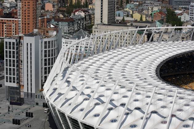 OLYMPIC STADIUM IN KIEV - STADIUM ROOF -  120427PYK044