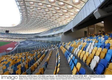 OLYMPIC STADIUM IN KIEV - STADIUM STAND SEAT -  120427PYK087