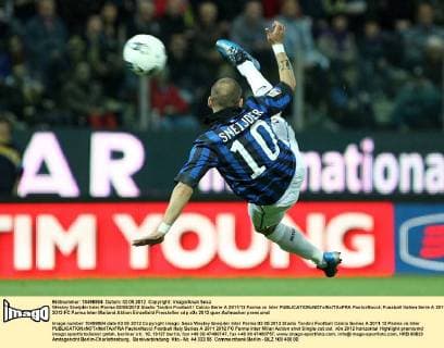 Wesley Sneijder Inter Parma 02 05 2012 Stadio Tardini Football Calcio Serie A 2011 12 Parma vs Inter PaoloxNucci