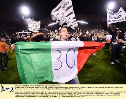 Juventus Turin ist italienischer Meister 2012 Fans andreaxstaccioli