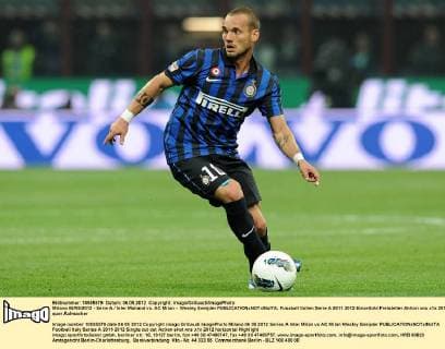 Milano 06 05 2012 - Serie A Inter Mailand vs. AC Milan - Wesley Sneijder 