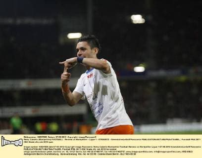 Remy Cabella (Montpellier) FOOTBALL : Rennes vs Montpellier - Ligue 1 - 07 05 2012 - GwendolineLeGoff Panoramic 