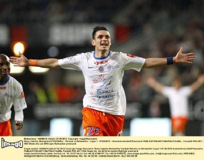 Remy Cabella (Montpellier) FOOTBALL : Rennes vs Montpellier - Ligue 1 - 07 05 2012 - GwendolineLeGoff Panoramic 