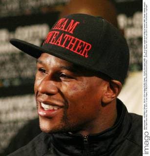 FLOYD MAYWEATHER, JR.., at a press conference WBA & Vacant WBC Super Welterweight title fight Saturday, May 5, 2012 in Las Vegas. - ZUMAb91