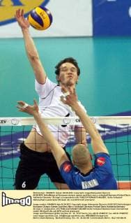 09.05.2012 Sofia(Bulgaria) European olympic games qualifiers men s volleyball Germany-Finland Denis Kaliberda Germany :Stringer in cooperation with 