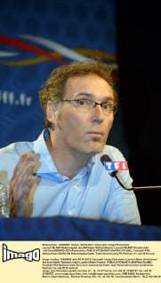 Laurent BLANC Bekanntgabe des EM Kader Nationaltrainer Laurent BLANC (Frankreich) -xAnthonyBIBARDxFEPxPanoramicx 