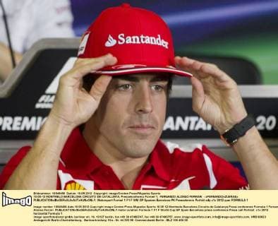 10-05-12 MONTMELO BARCELONA CIRCUITO DE CATALUNYA, Pressekonferenz Formel 1; FERNANDO ALONSO FERRARI - xFERNANDOxZUERASx 