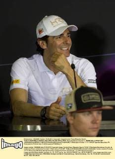 10-05-12 MONTMELO BARCELONA CIRCUITO DE CATALUNYA, Pressekonferenz Formel 1; PEDRO DE LA ROSA HRT - xFERNANDOxZUERASx 