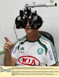 Coach Luiz Felipe Scolari (Felipao) SE Palmeiras Sao Paulo (SE) - Medizinische Untersuchung x(5)xCesarxGrecox xFotoarenax  (9682)
