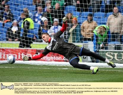 Football - The Championship - Jack Butland of Birmingham City 