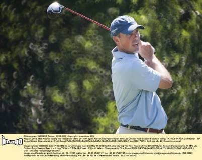 May 17, 2012: Matt Kuchar during the first round of the 2012 HP Byron Nelson Championship at TPC Las Colinas Four Season Resort in Irving, TX. MAY 17 PGA Golf Herren - HP Byron Nelson Championship - First Round Icon1205170274 EDITORIAL USE ONLY