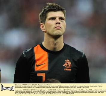 22-05-2012, Fussball, Saison 2011-2012, Freundschaftsspiel in der Allianz Arena, FC Bayern München - Niederlande 3-2, Klaas-Jan Huntelaar (Niederlande)