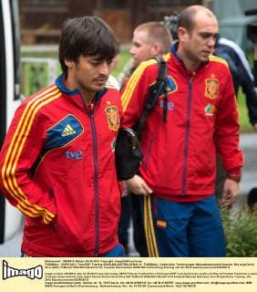 FUSSBALL - EURO 2012, Team ESP, Training SCHRUNS,AUSTRIA,23.MAI.12 - FUSSBALL, Vorberichte, Trainingslager Nationalmannschaft Spanien. Bild zeigt David Silva (ESP). 