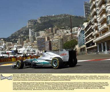 Motorsports: FIA Formula One World Championship 2012, Grand Prix of Monaco, 8 Nico Rosberg (GER, Mercedes AMG Petronas F1 Team), xHOCHxZWEIx