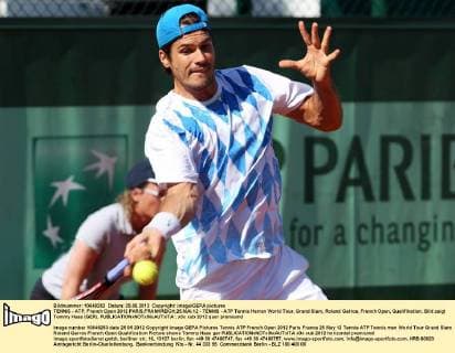 TENNIS - ATP, French Open 2012 PARIS,FRANKREICH,25.MAI.12 - TENNIS - ATP Tennis Herren World Tour, Grand Slam, Roland Garros, French Open, Qualifikation. Bild zeigt Tommy Haas (GER). 