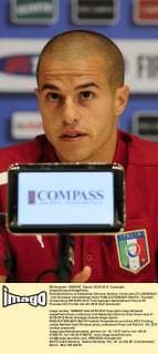 Pressekonferenz mit Sebastian Giovinco (Italien), Coverciano (Fi) 25 05 2012 - foto Giuseppe Celeste Image Sport 