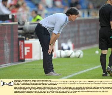 26-05-2012, Fussball Länderspiel, 2012, Schweiz - Deutschland, Bundestrainer Joachim Löw (Deutschland)