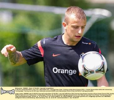 27.05.2012, Dolomitenstadion, Lienz, AUT, UEFA EURO 2012, Trainingscamp, Polen, Training, im Bild Kamil Grosicki (POL)