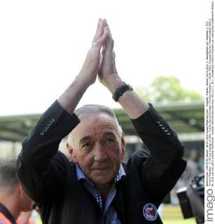 Fussball, Frauen, Saison 2011 2012, 1. Bundesliga (22. Spieltag) 1. FFC Turbine Potsdam - 1. FC Lok Leipzig, im Bild: Trainer Bernd Schröder (Turbine Potsdam) , 28.05. 2012,