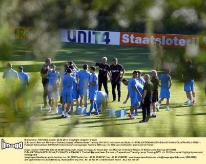 (L-R) coach Bert van Marwijk of Holland,players of Netherlands Training 2011 2012 xVIxHenkxJanxDijksxIVx 950081