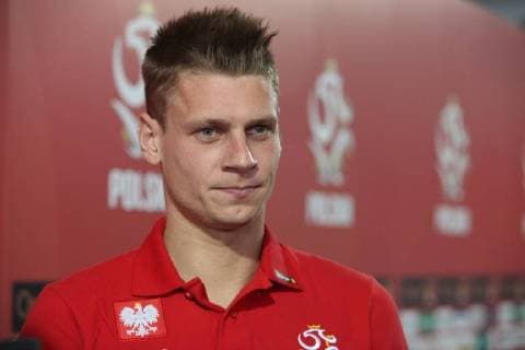 LUKASZ PISZCZEK at a press conference on May 24, 2012 in Linz - .  EN_01027215_0289