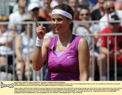 PARIS, 29.05.2012, Julia Görges (Görges, GER) bei den Tennis French Open 2012 in Paris